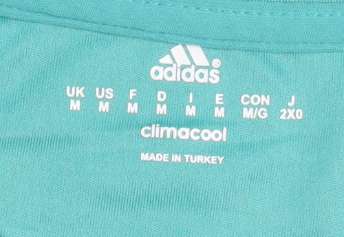 Adidas Adults Green Ronaldo 7 Away Shirt M