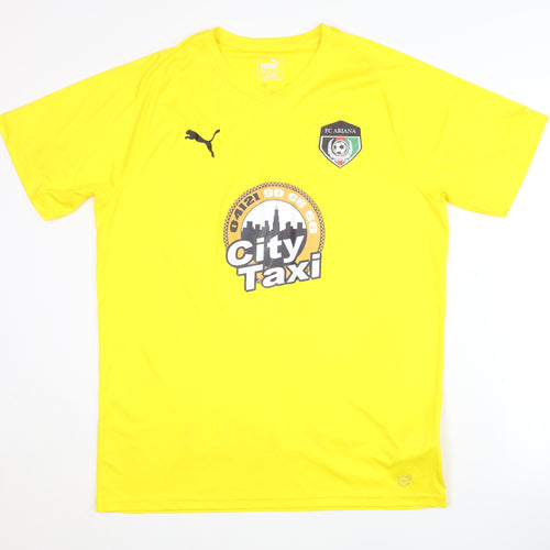 Puma FC Ariana Yellow Football Shirt Size L - Adults