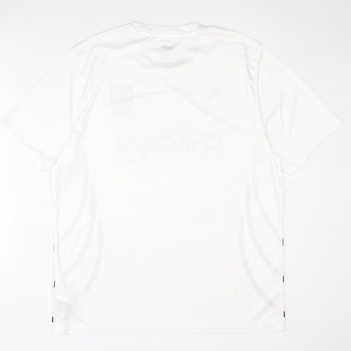Puma XL Deutschland White Football Shirt - Training Kit, Adults