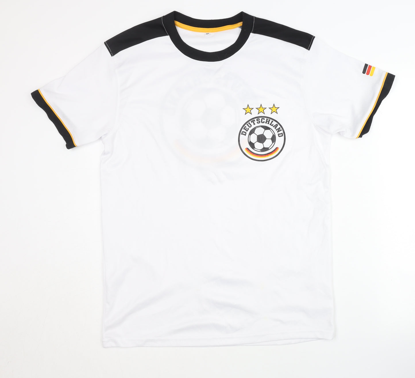 Germany Home Shirt - Adult Medium - White Short Sleeve