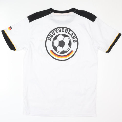 Germany Home Shirt - Adult Medium - White Short Sleeve