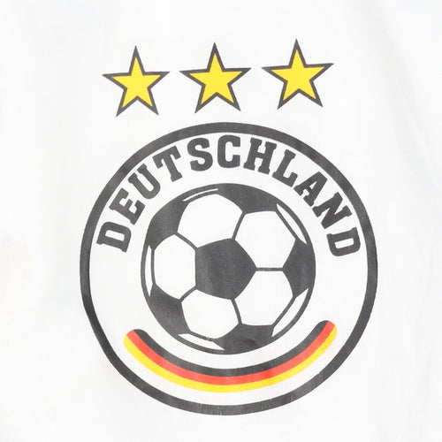 Germany Home Shirt - Adult Medium - White Short Sleeve