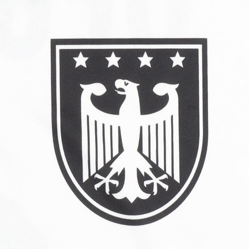 VELUX Germany Home Football Shirt White XL Adults Short Sleeve