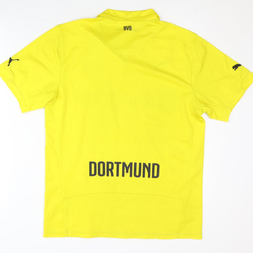 Puma Adults Yellow Medium Home Shirt