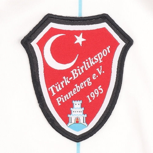 Lescon Men's M White Football Shirt - Yasin K. 39 Home Kit