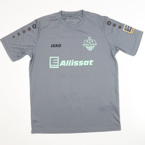 Jako Adult Grey Football Shirt S Size - P. Abdallah #10