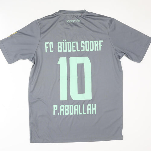 Jako Adult Grey Football Shirt S Size - P. Abdallah #10
