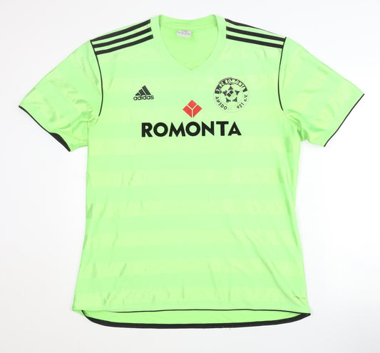 Adidas Adult XL Green Home Shirt - Short Sleeves