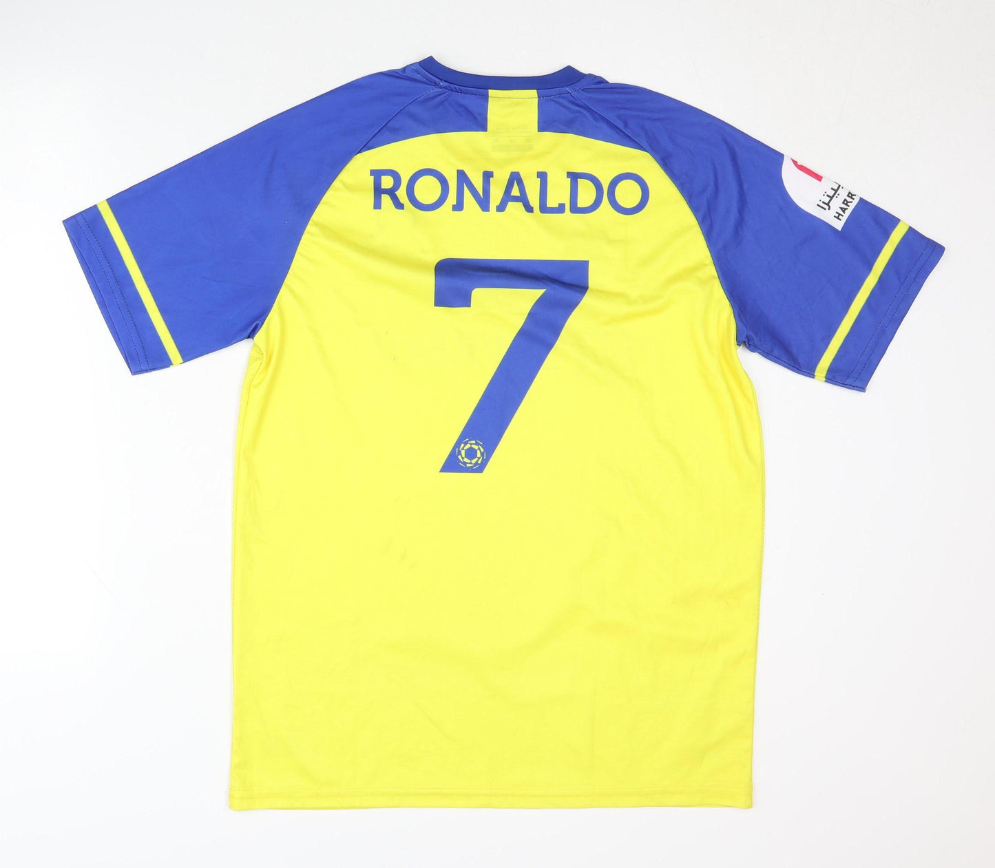 Al Nassr Adults Yellow M Home Shirt Short Sleeves