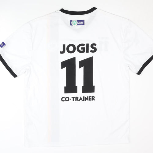DFB Jogis 11 White Home Shirt L Adults Short Sleeves