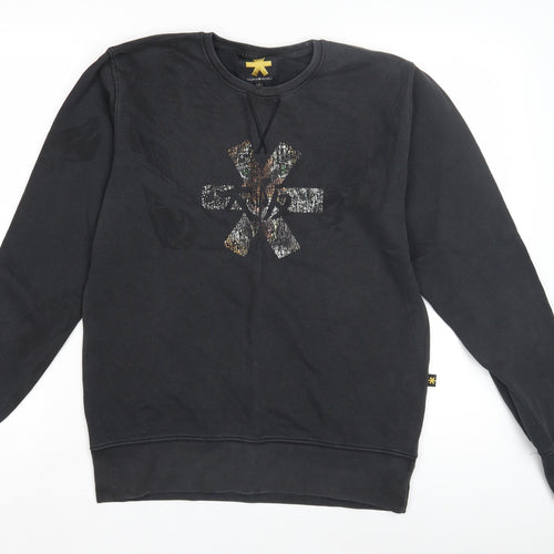 Osaka Records Unisex Black Pullover Sweatshirt S