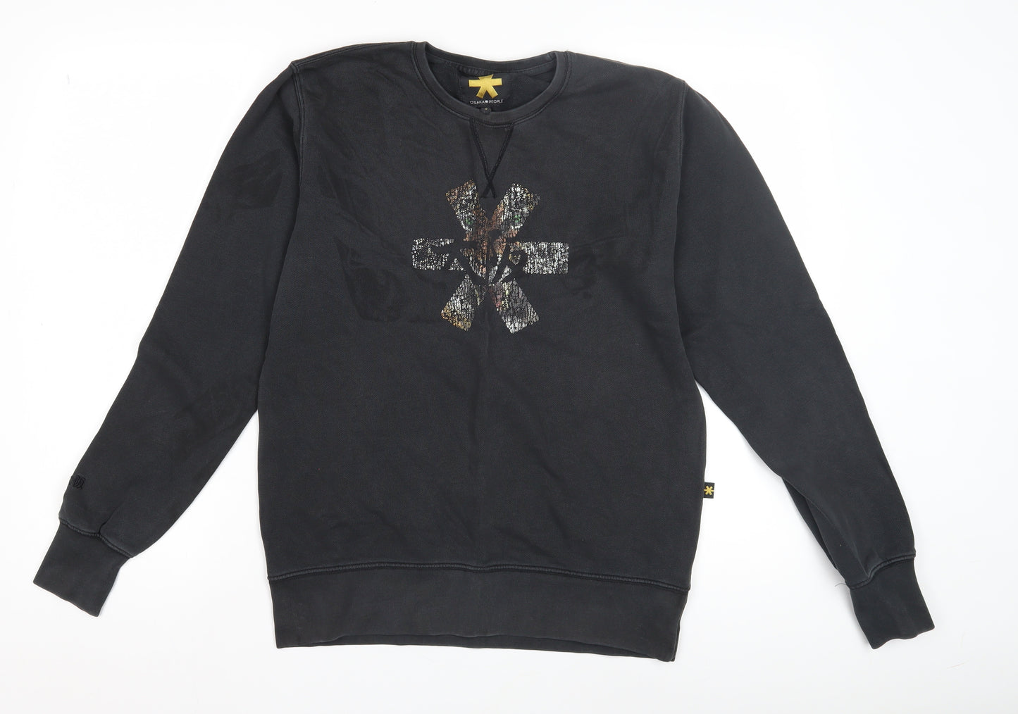 Osaka Records Unisex Black Pullover Sweatshirt S