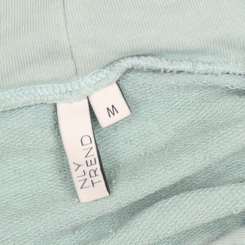 NLY Trend Women's Green Full Zip Hoodie - M