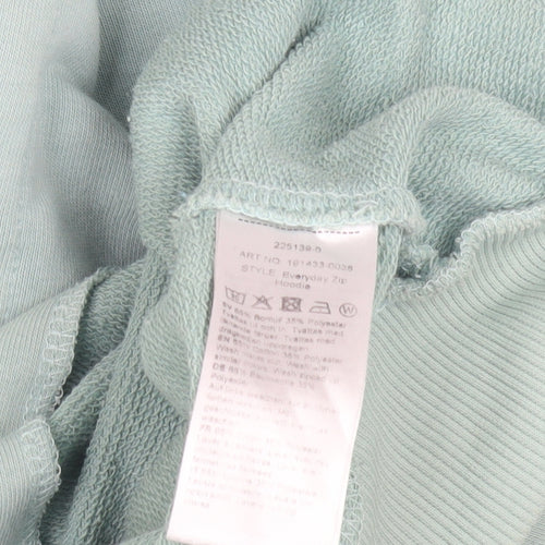 NLY Trend Women's Green Full Zip Hoodie - M