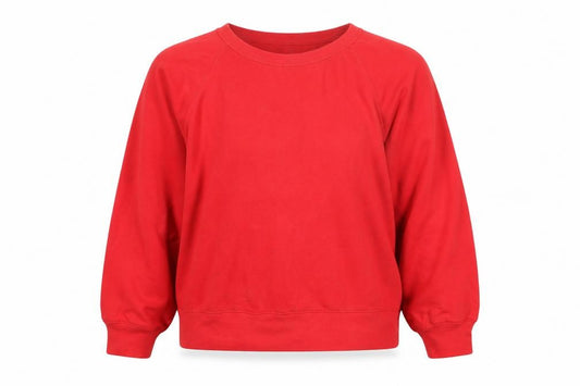 Front view of Gap Women's Red XL Pullover Sweatshirt