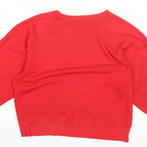 GAP Women's Red XL Pullover Sweatshirt