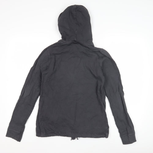 Trafaluc Women's Black Cartoon Pullover Hoodie, M
