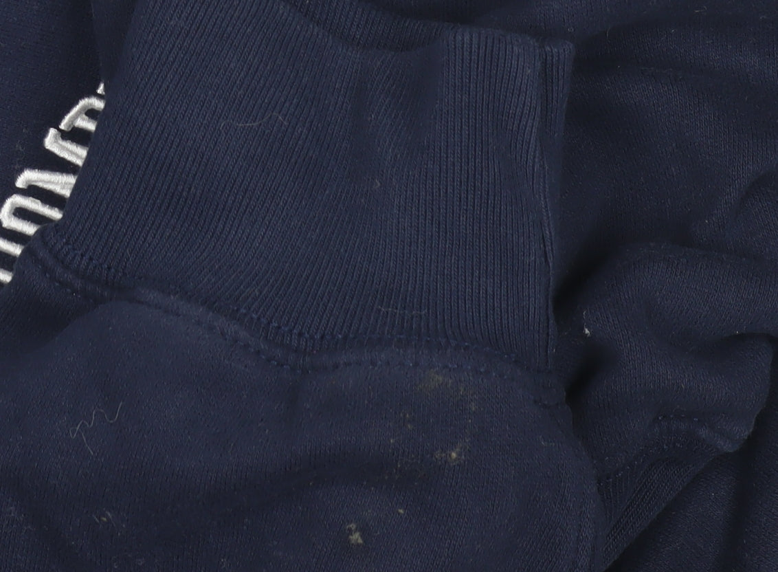 Abercrombie & Fitch Men’s Blue 1/4 Zip Sweatshirt XL