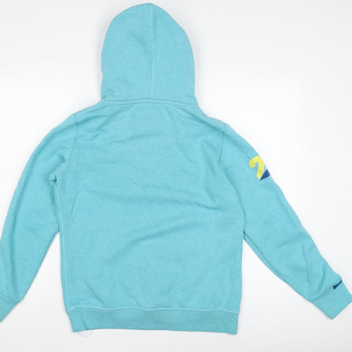 Superdry Women’s Blue Pullover Hoodie Size M
