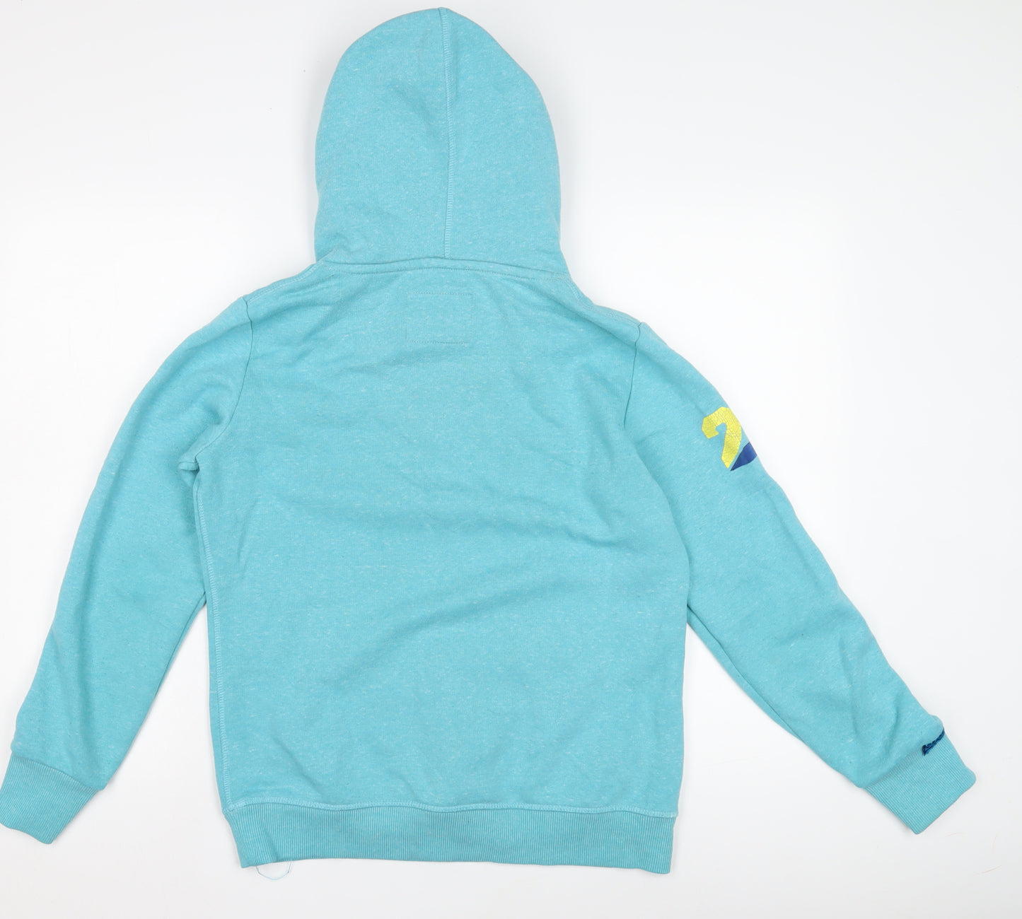 Superdry Women’s Blue Pullover Hoodie Size M