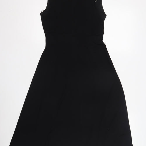 Phase Eight Women's Black Ivory V-Neck Dress, Size 8