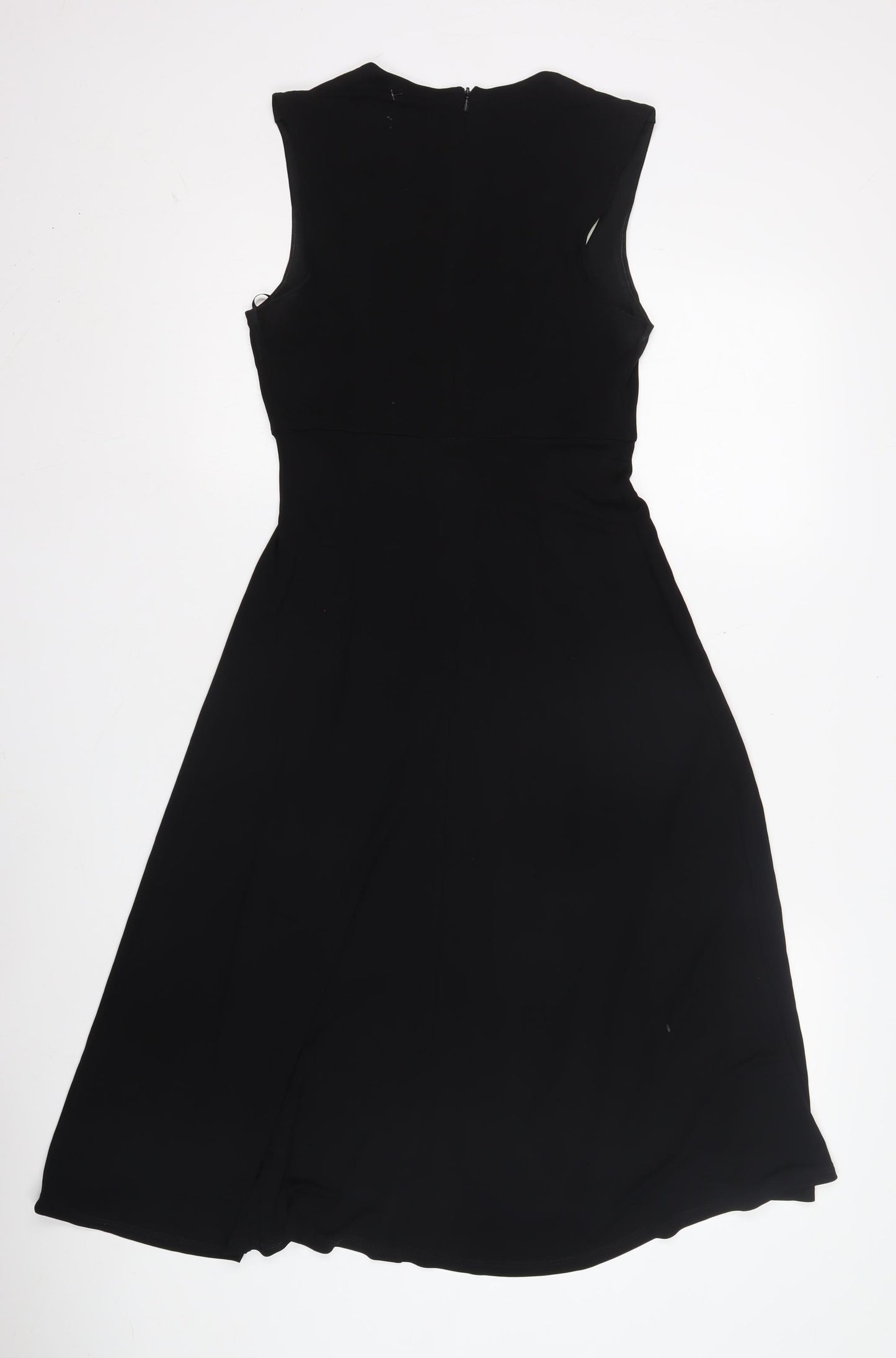 Phase Eight Women's Black Ivory V-Neck Dress, Size 8