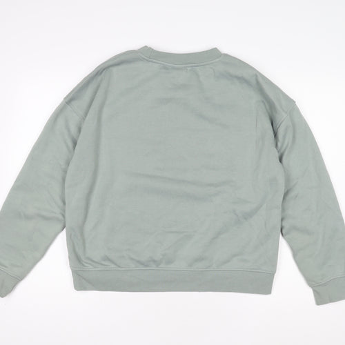 Disney Women’s Green Pullover Sweatshirt – Size S
