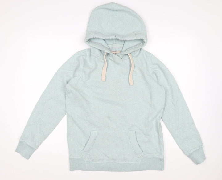 Fat Face Women's Blue Hoodie, UK 8, Cotton Blend, Casual