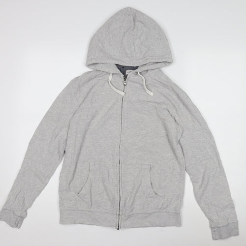 Next Women's Grey Full Zip Hoodie - Size S, Casual Wear