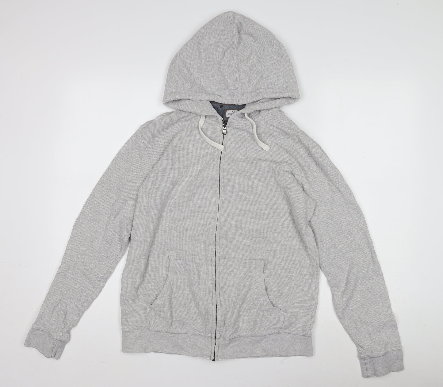 Next Women's Grey Full Zip Hoodie - Size S, Casual Wear