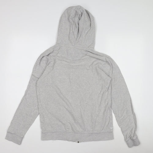 Next Women's Grey Full Zip Hoodie - Size S, Casual Wear