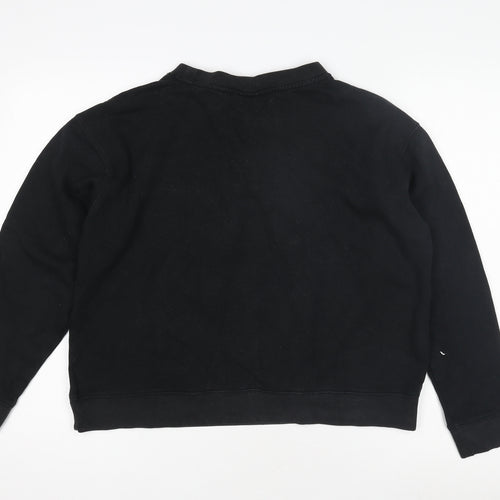 Monki Women's Black Pullover Sweatshirt - M