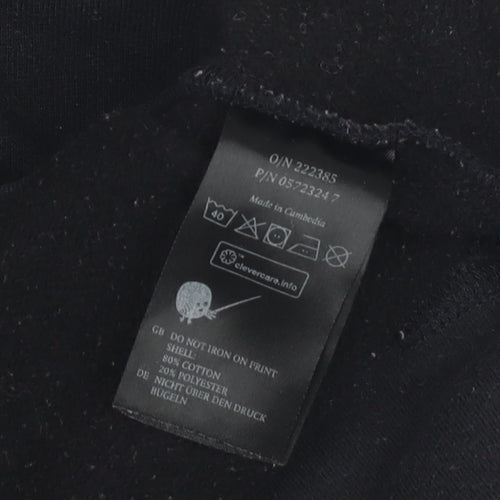 Monki Women's Black Pullover Sweatshirt - M