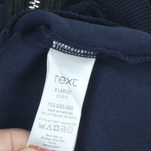Next Men's Blue Full Zip Sweatshirt XL