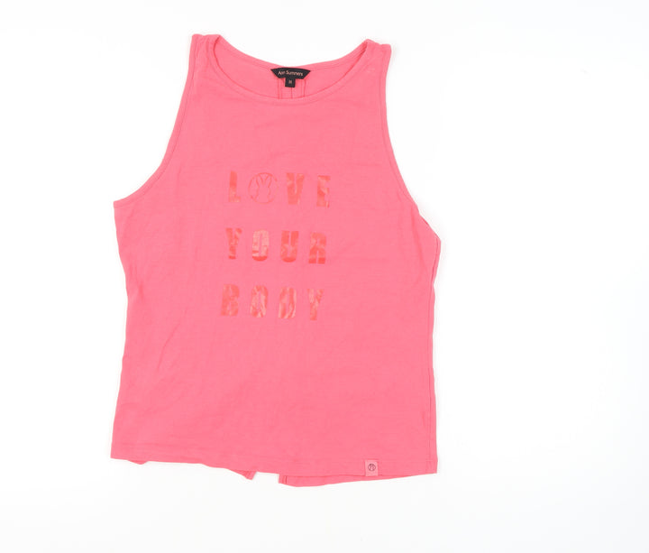 Ann Summers Women's Pink Tank Top Size M