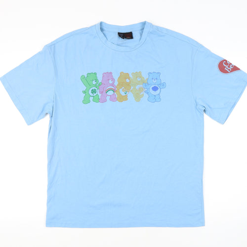 Romwe Blue Unisex T-Shirt Size 20 Crew Neck