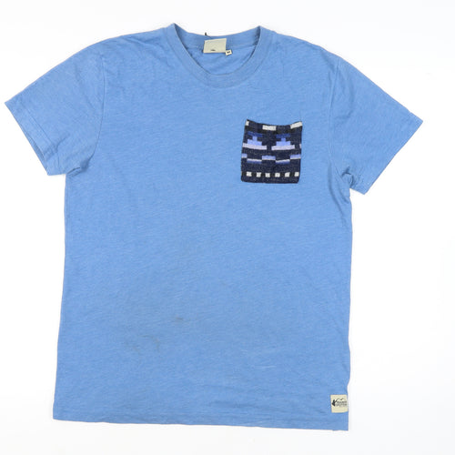 Trainer Spotter Blue T-Shirt Men’s M Graphic Print