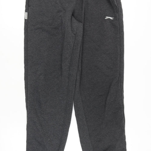 Slazenger Men's Grey Sweatpants - Medium, Casual Wear