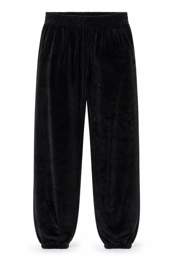 Front view of Victoria's Secret Women's Black XS Sweatpants