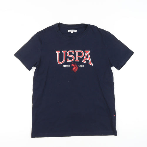 U.S. Polo Assn. Boys Blue T-Shirt 10-11 Years