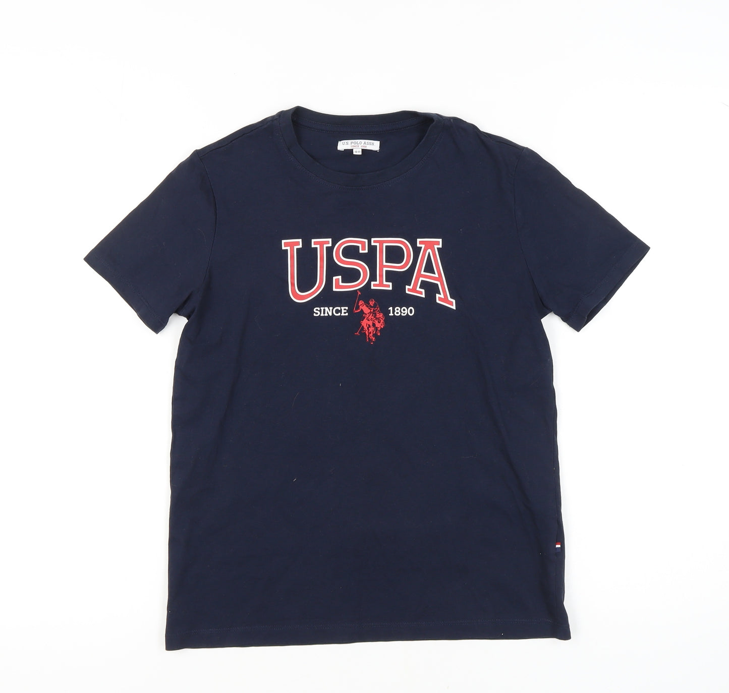 U.S. Polo Assn. Boys Blue T-Shirt 10-11 Years