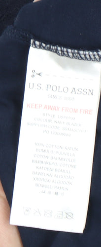 U.S. Polo Assn. Boys Blue T-Shirt 10-11 Years