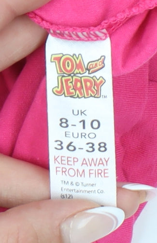 Tom and Jerry Women's Pink Cami Top, Size 8-10