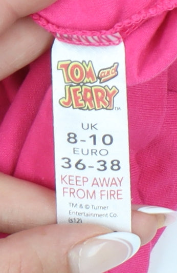 Tom and Jerry Women's Pink Cami Top, Size 8-10