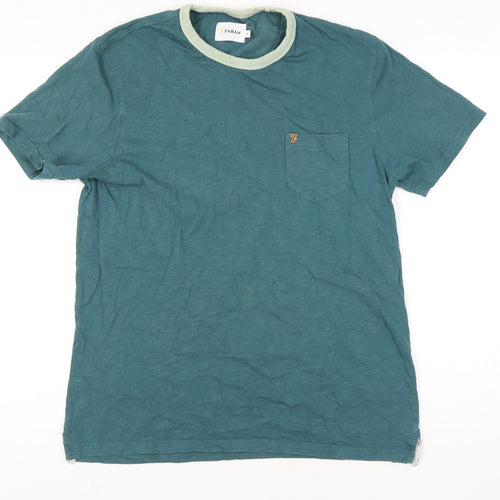 Farah Men’s Green XL Crew Neck T-Shirt