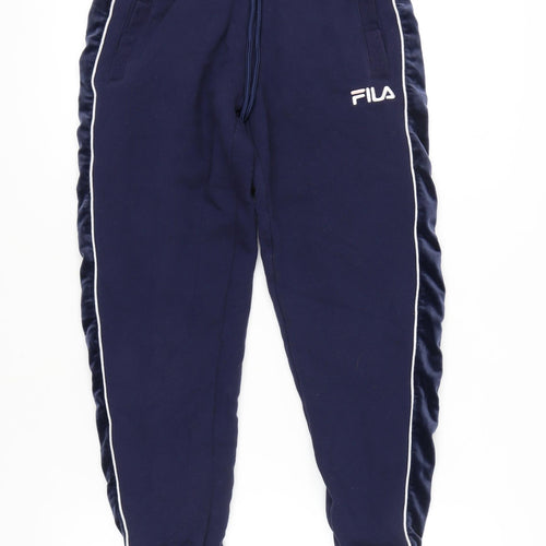 Fila Women's Blue XS Jogger Trousers for Gym & Running