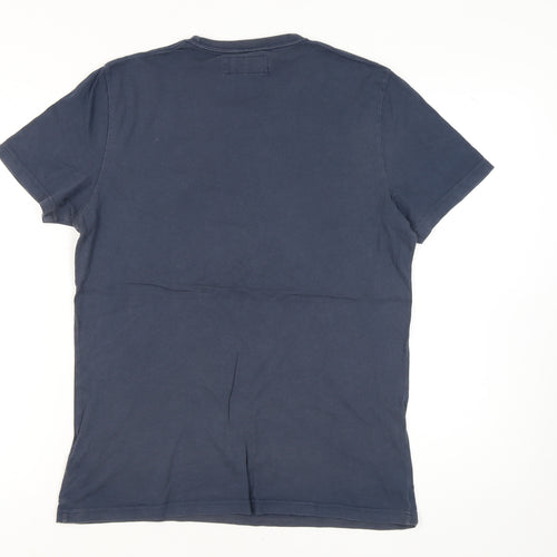 Abercrombie & Fitch Men's Blue M Crew Neck T-Shirt