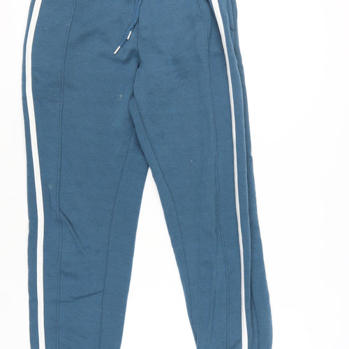 PrettyLittleThing Women's Blue Jogger Trousers Size 6