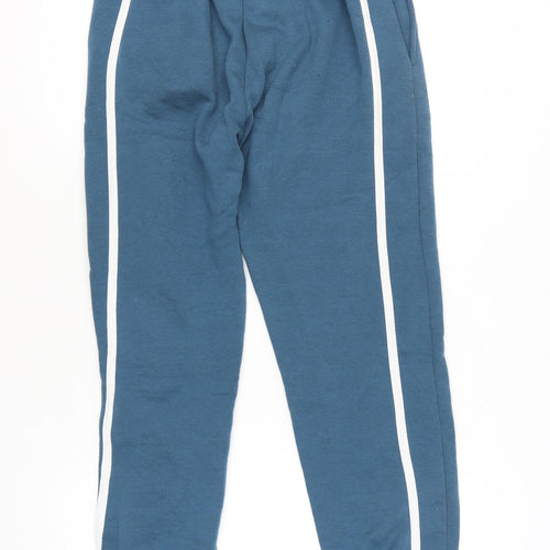 PrettyLittleThing Women's Blue Jogger Trousers Size 6