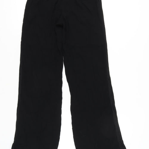 H&M Women's Black Trousers Size 8 for Casual Wear